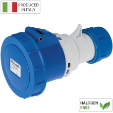 Βιομηχανικό Φις Θηλυκό 16A 3P 230V Μπλε IP67 EC69081